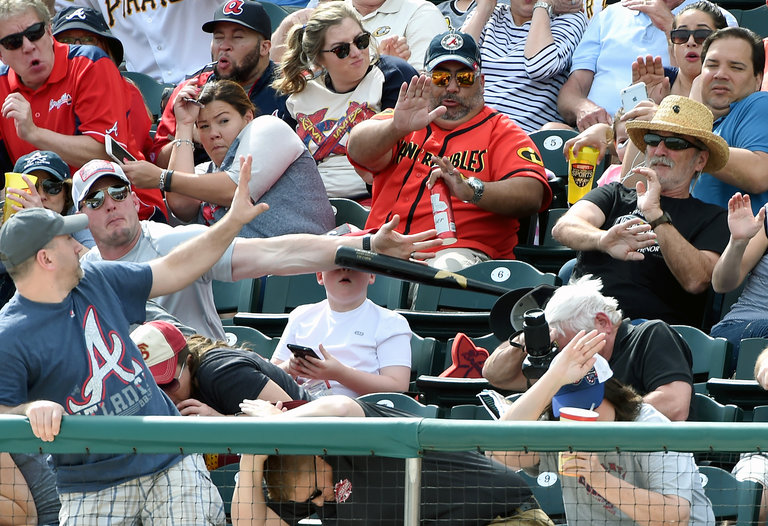 A Flying Baseball Bat, a Dad’s Instinct and a Photograph